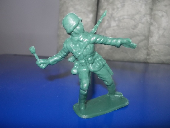 051517 Toy soldier for prayer at David's pottery